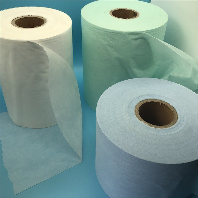 S SS SMS Spunbond Nonwoven Fabric Top Sheet Hot Air Through Hydrophilic Nonwoven For Diaper