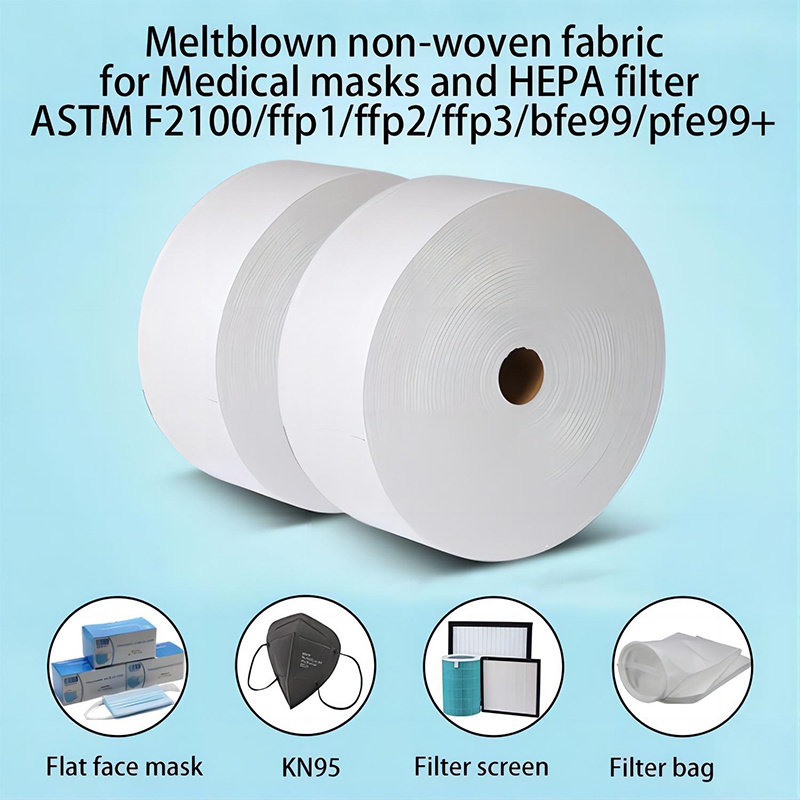 Hospital Nonwoven For Mask Polypropylene PP Non Woven Fabric Meltblown Nonwoven Fabric