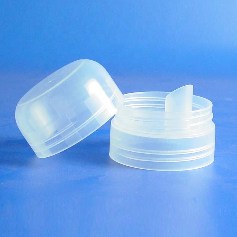 Plastic Bottle Lid/cap/closure Smart Lids QS Food Grade Non Spill Transparent Backflow Funtion