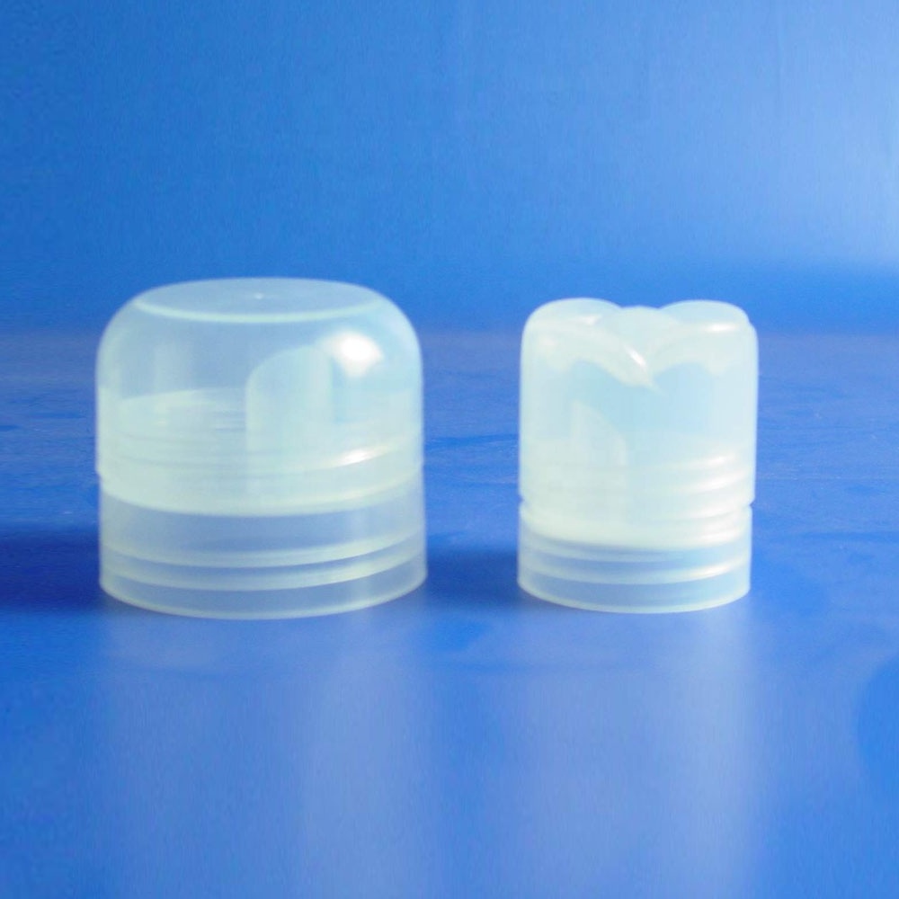 Plastic Bottle Lid/cap/closure Smart Lids QS Food Grade Non Spill Transparent Backflow Funtion