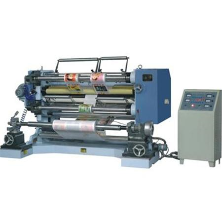 HRQ-1300 BOPP Paper Roll to Roll Aluminum Foil Plastic Film Slitting Rewinding Machine