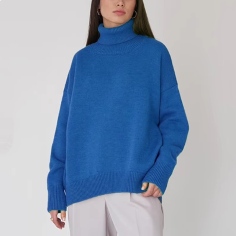 Luxury Heavy Mohair and Wool Jumper Angora Mohair Knitted Sweater for Women