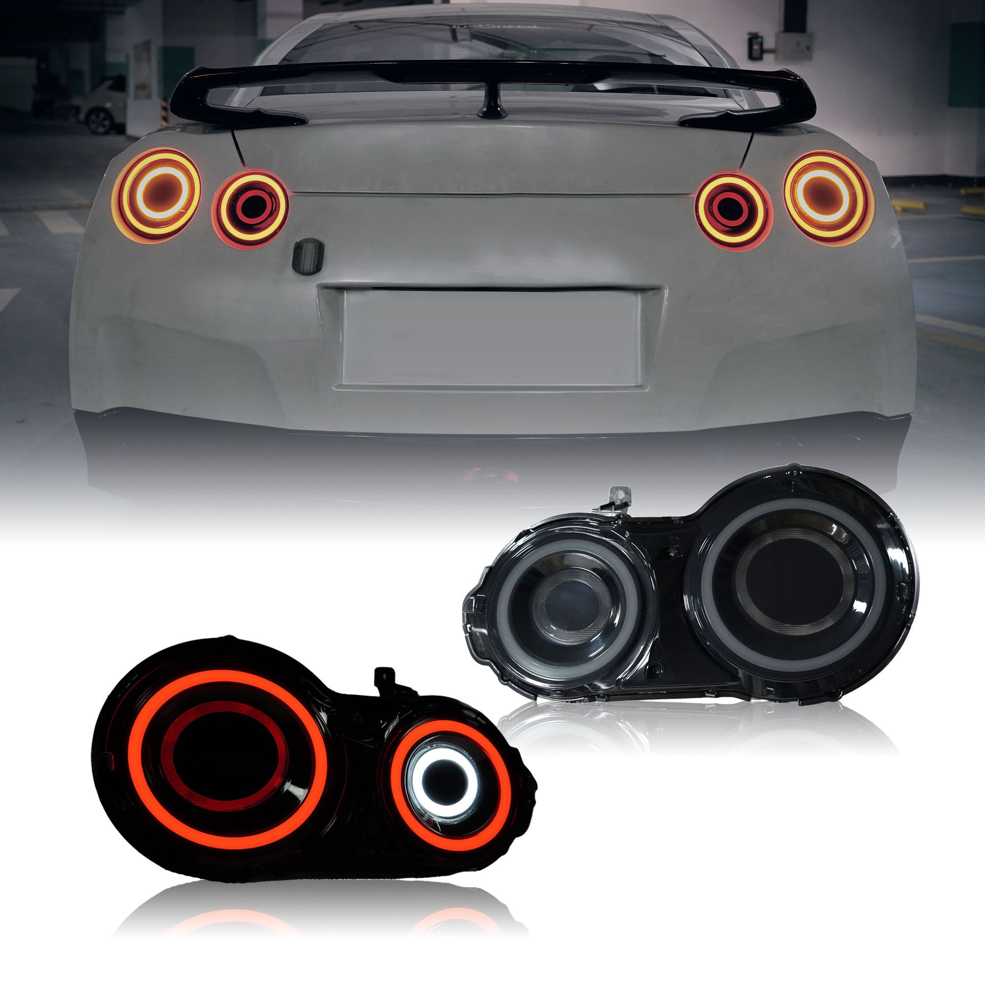 led taillights Car tail lamp Autoparts Led rear light 2017 lamp For Nissan GTR 2008-2019 car accessories