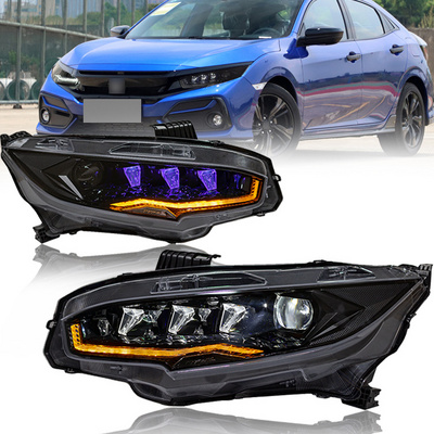 Car Front Head Light Headlamp Led Headlight For Honda civic 10th gen 2016 2017 2018 2019 2020 2021