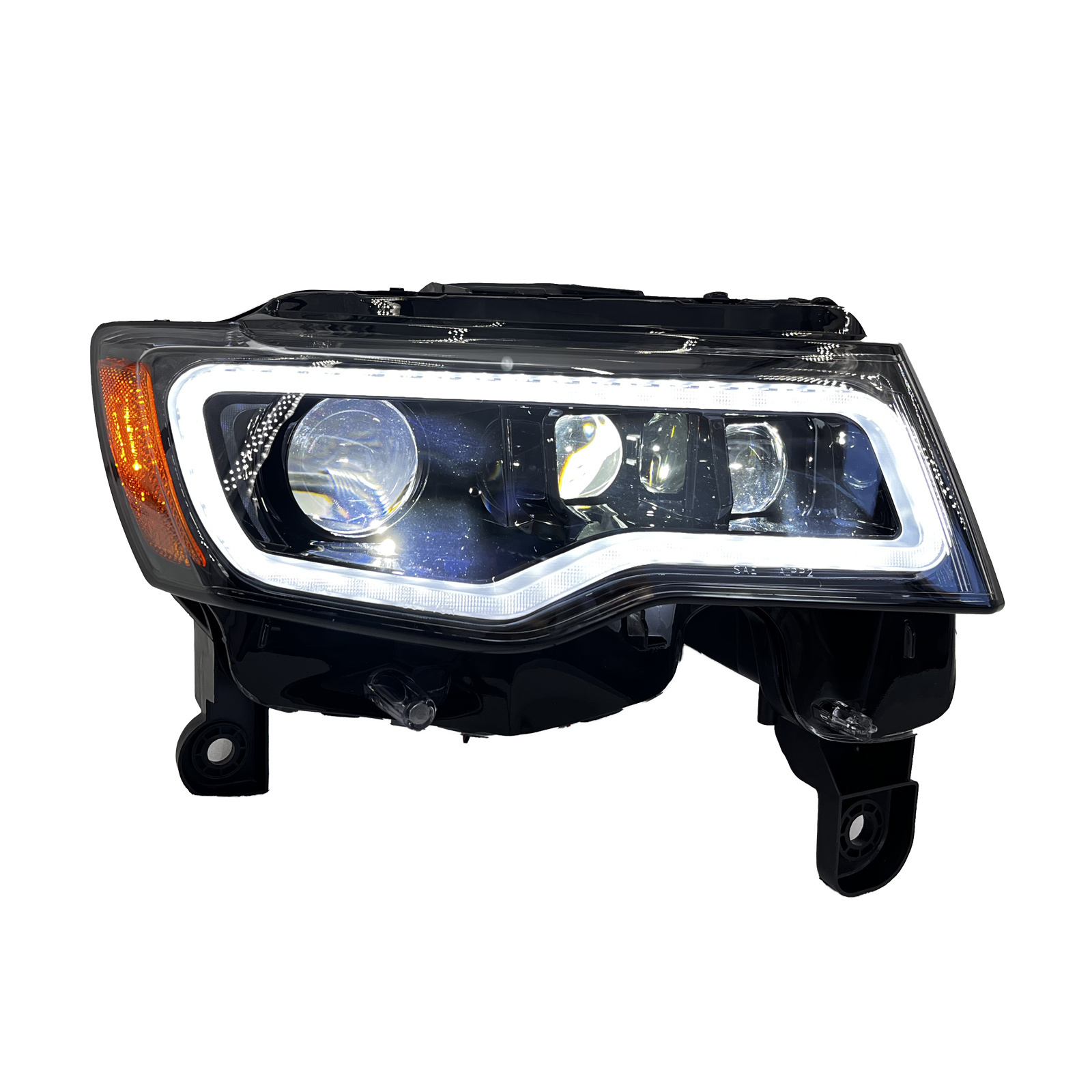 HOSI led headlights Led headLamp Lights For jeep Grand Cherokee 2014 - 2021 car accessories