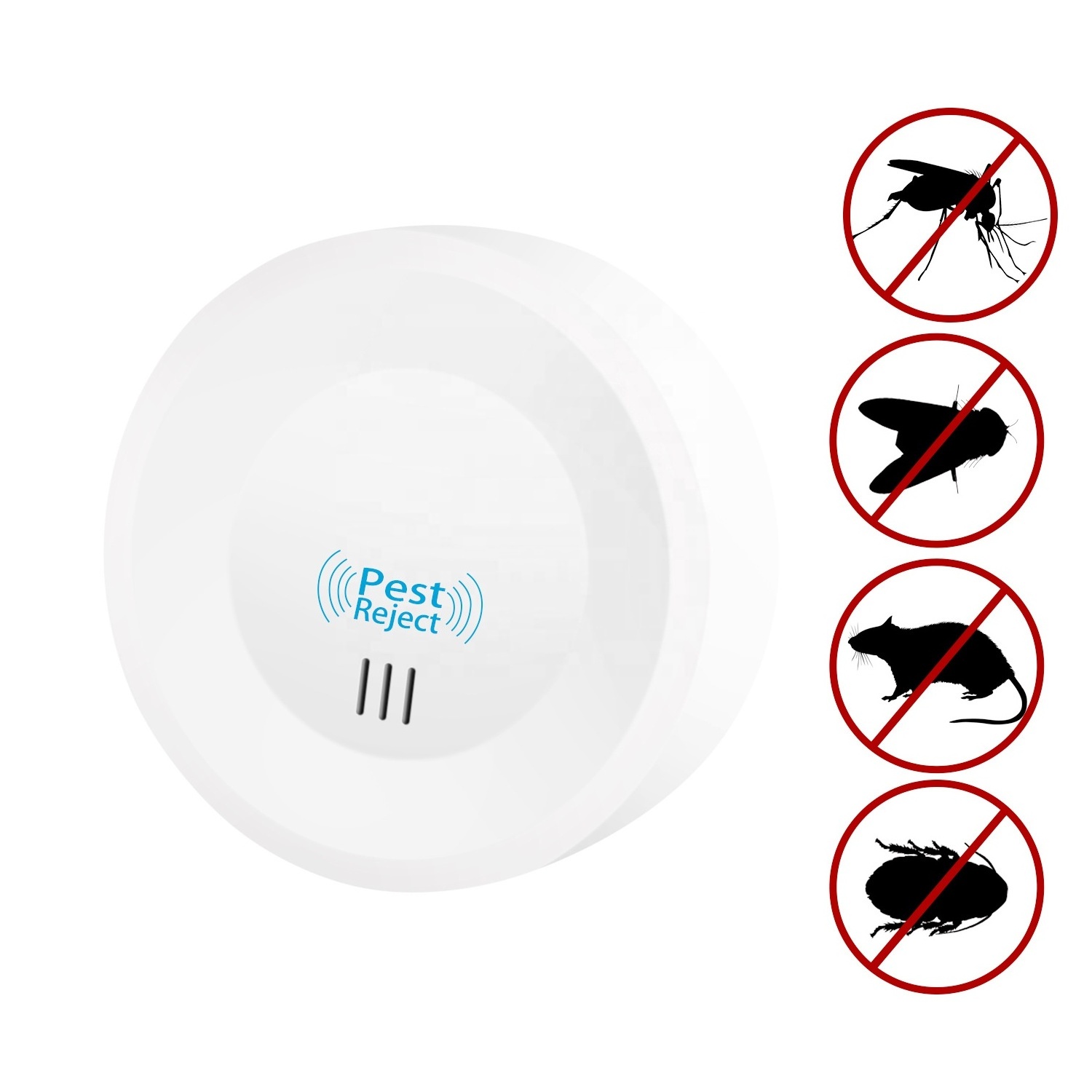 Smart Home US UK EU Plugs Mosquito Killer Insect Repellent Electronic Ultrasonic Pets Reject Mouse Anti Rodent Bug