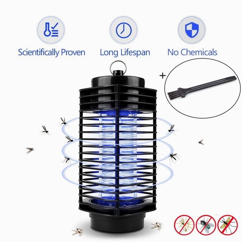 Indoor Safe Electric Insect Catcher Fly Trap without Stimulation Mosquito Killer bug zapper