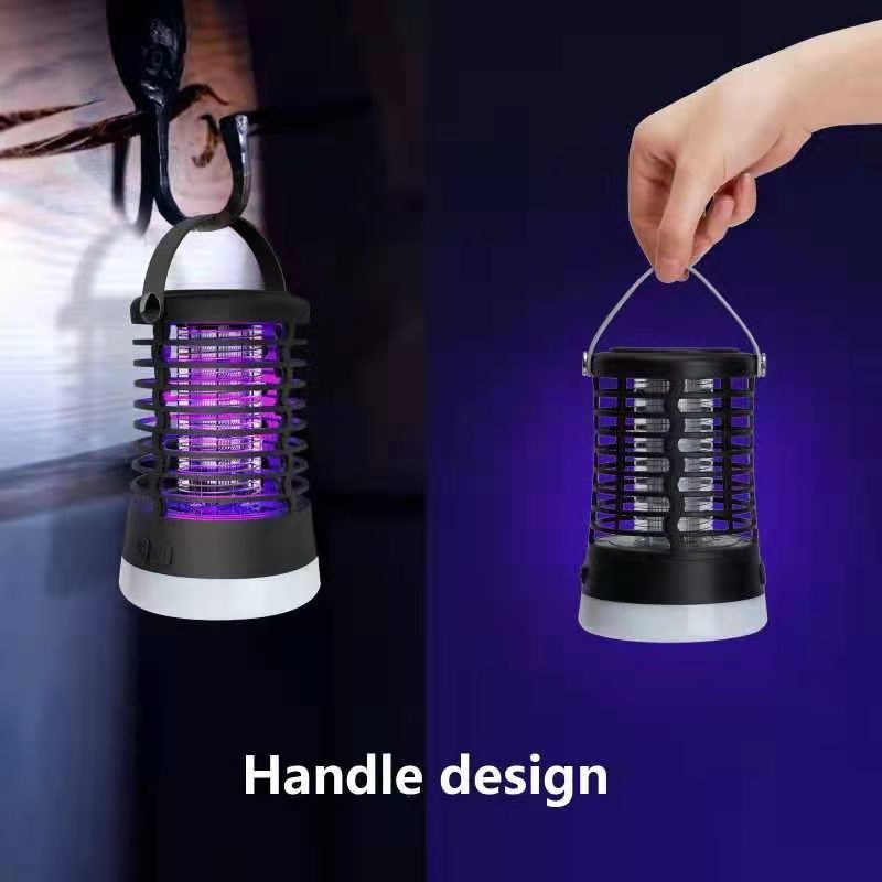 New Electric Fly mosquito Swatter Rechargeable Mosquito Killer Racket lantern for Home