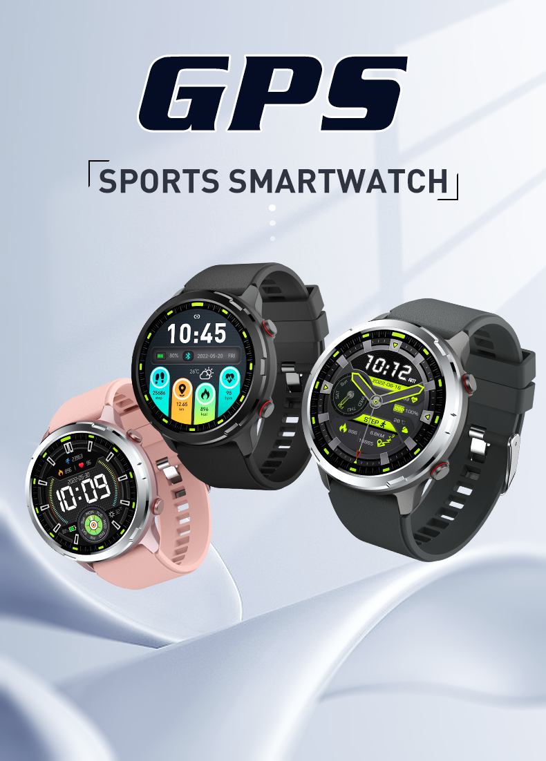 Latest Fitness Smart watch 2023 GPS Watch Heart Rate Sleep Smart Band Color Screen Smart Bracelet Ip68 Waterproof