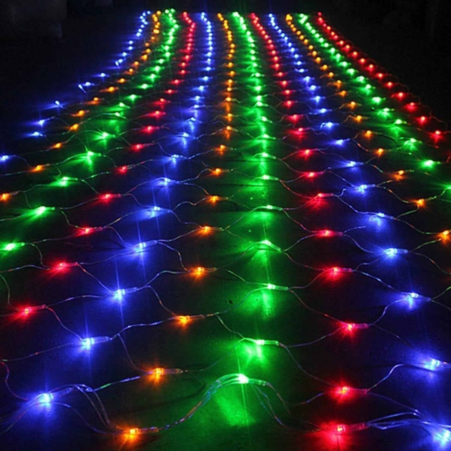 Waterproof Outdoor wedding led party birthday decoration wall backyard christmas led net lights