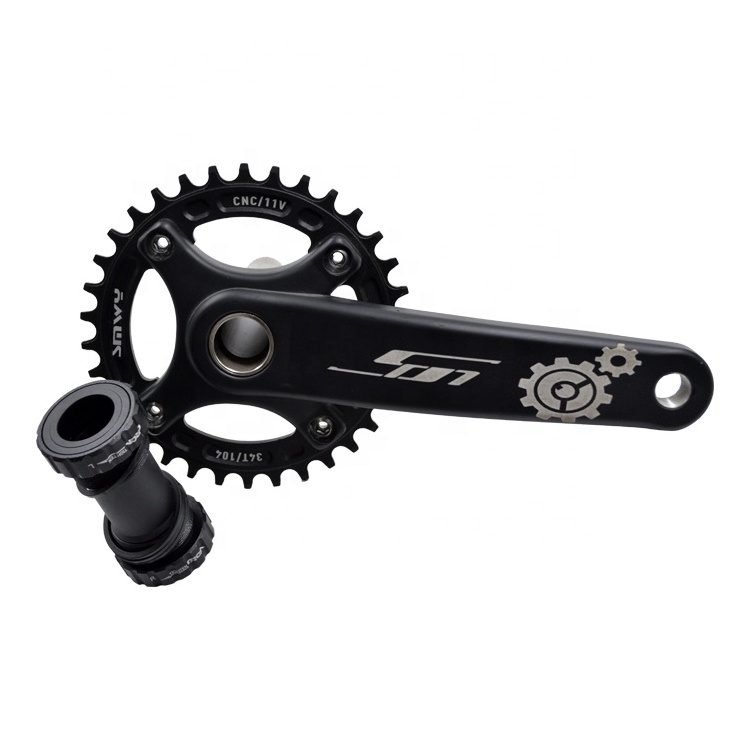 Cycle parts BCD104 narrow wide bicycle chain ring 30-38T mountain bike single speed crankset