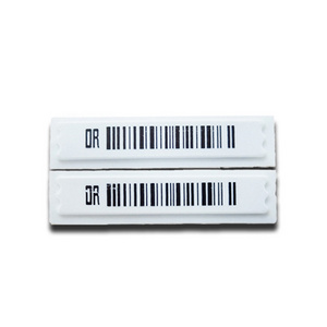 Supermarket Security Soft Label Magnetic Security Retail Anti-theft DR Label Garments Woven AM Label For Retail Store Anti Theft