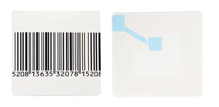 Best Price 8.2mhz security sticker RF Sticker Barcode EAS Label 8.2mhz RF Alarming Tag EAS RF Label