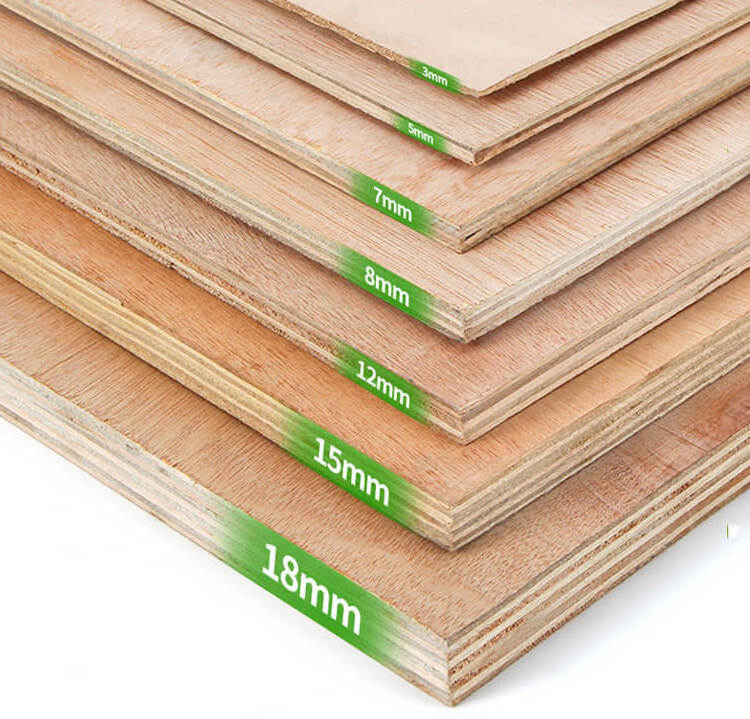 Hot Sales 18-Ply Boards Flexible Wood Sheet Cheap 7mm Board Plywood