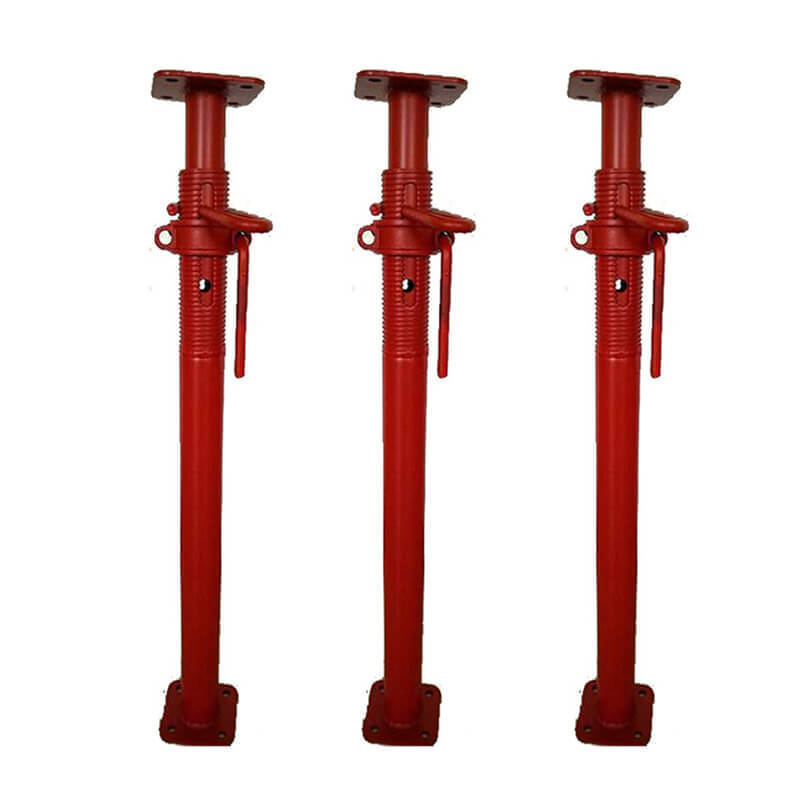 8ft 10ft 15ft Heavy Duty Scaffolding Acrow Jack Steel Galvanized Adjustable Shoring Post