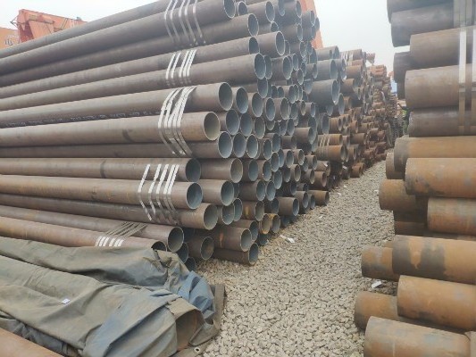 astm hot rolled Oil pipe line API 5L sch 40 ASTM A106 A53 Seamless carbon Steel round Pipe