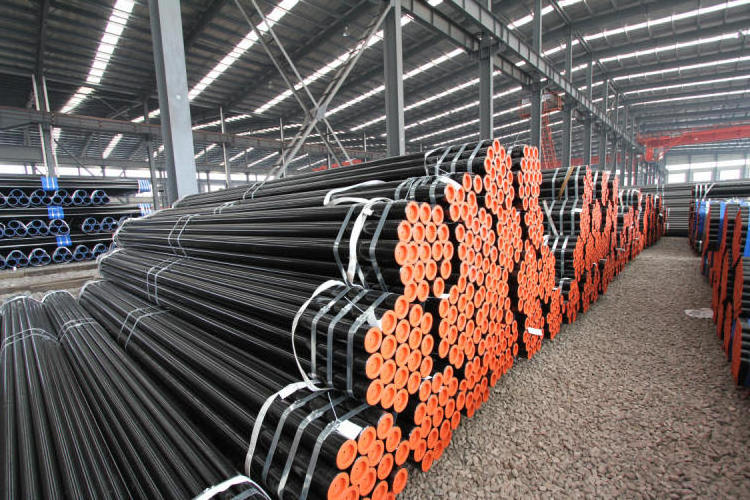 astm hot rolled Oil pipe line API 5L sch 40 ASTM A106 A53 Seamless carbon Steel round Pipe