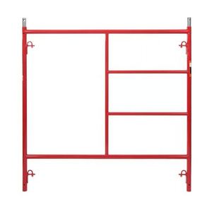 High Quality Construction Powder Coated 6' x 7'6" Pedestrian Sidewalk Canopy Box Frame Scaffolding for American Market