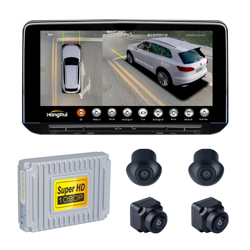 T5 360 Car Camera 3D Night Vision Around Bird View System  4 Camera For  TOYOTO 360 Degree Car camera