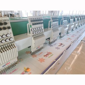 REVHON 12 Head MultiHead Factory Price Industrial multifunctional Embroidery Machine