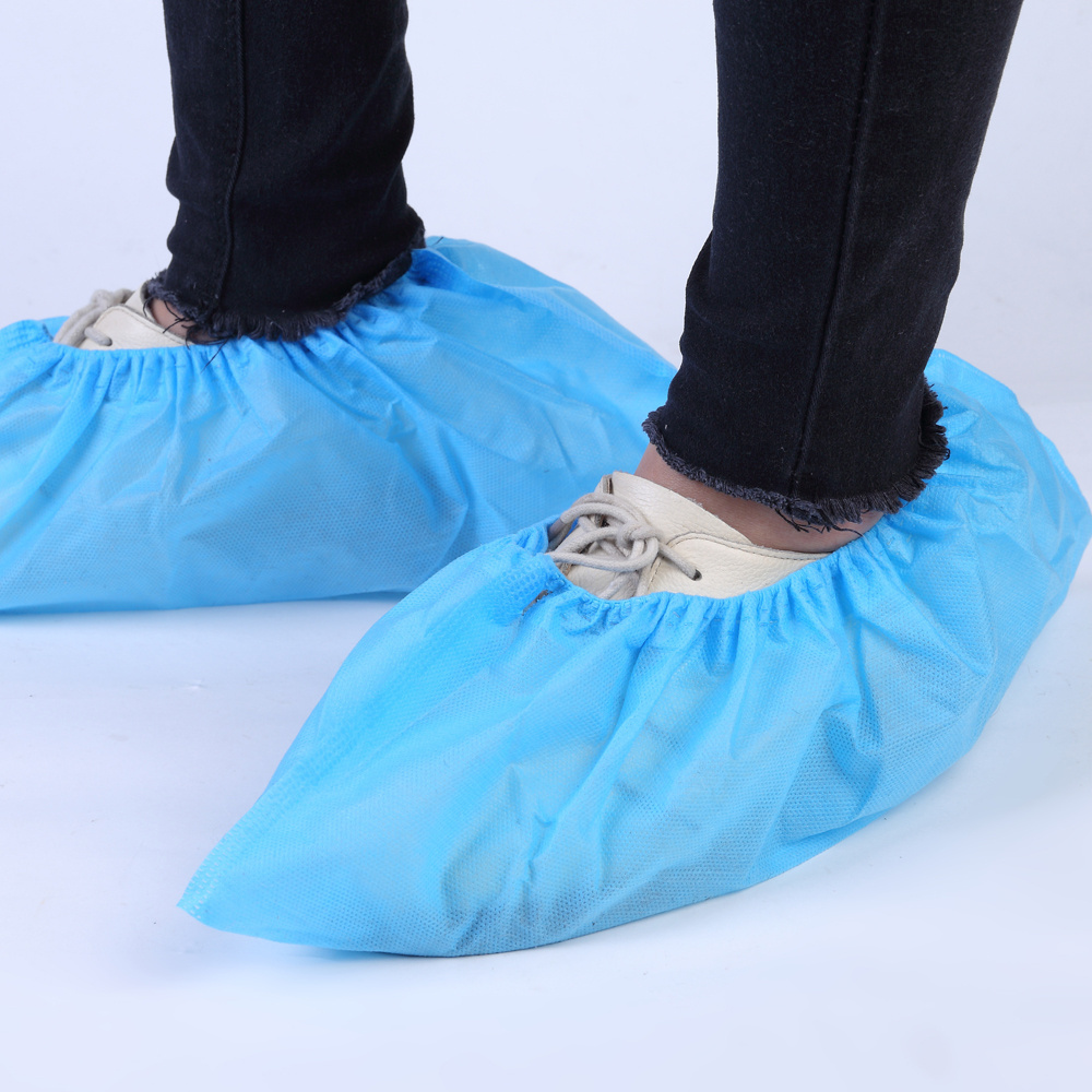 Disposable Medical Non Woven Shoe Cover Non Woven shoe protector cover OEM