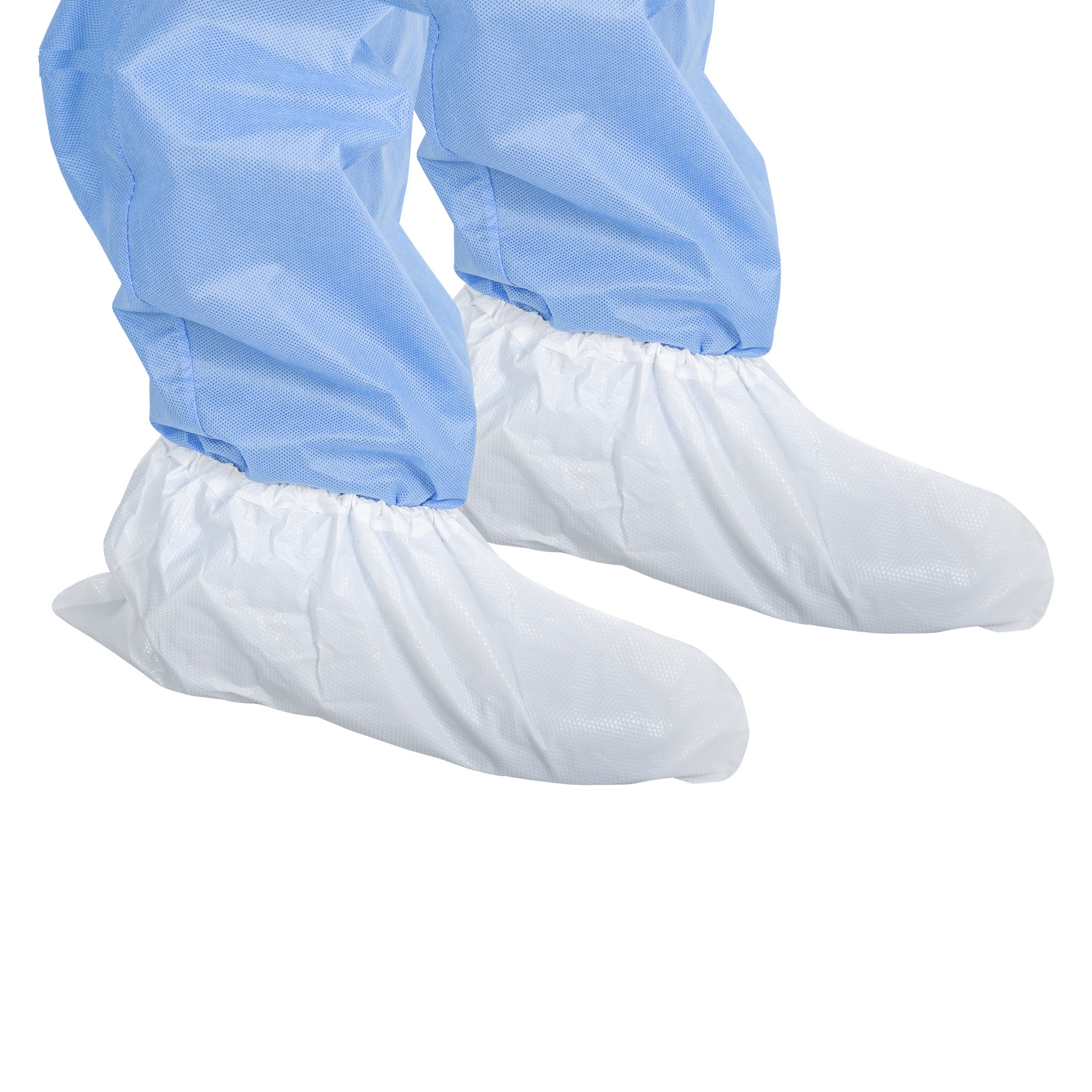 Disposable plastic shoes Cover PE CPE Medical Non Slip boot Covers OEM