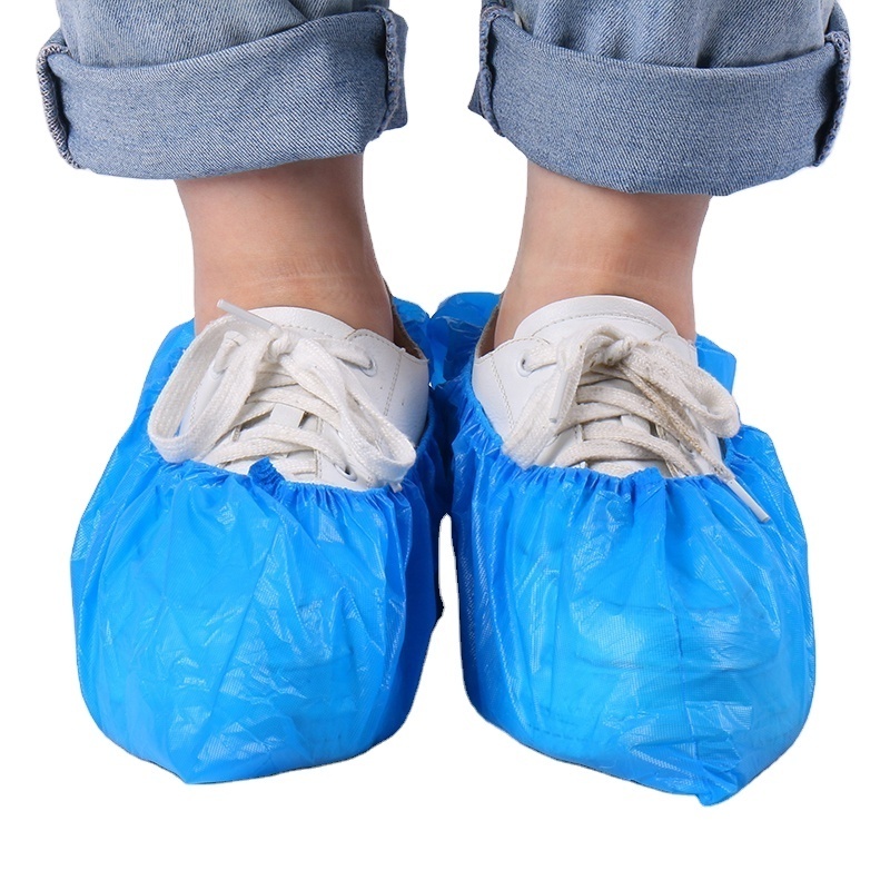 Disposable Shoe Covers Non-slip plastic Boot Covers for Construction Home Office Indoor Floor Carpet Protection OEM