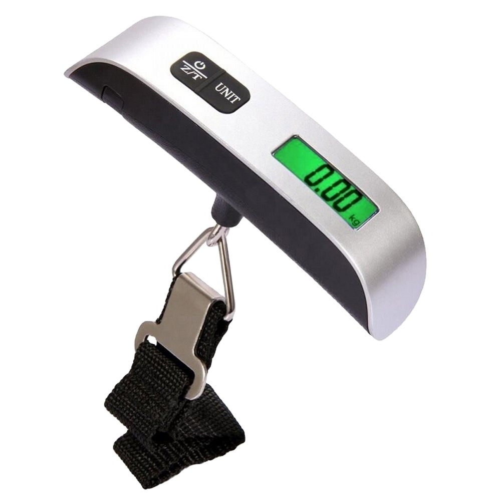 Popular Products 50kg Hang Scale LCD Display Electronic Travel Hanging Weighting Portable Digital luggage scale shipping scale