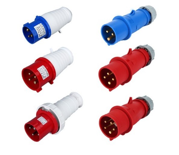 Industrial Electrical Plug Manufacturer Reefer Container Angle Socket for Various Electrical Applications