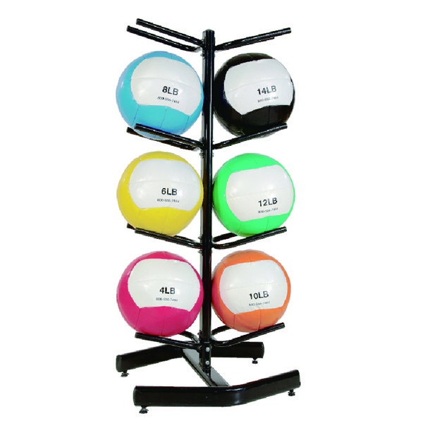 Medicine Ball Storage Rack with wheels for 10 balls Gym equipment HRIR03-10