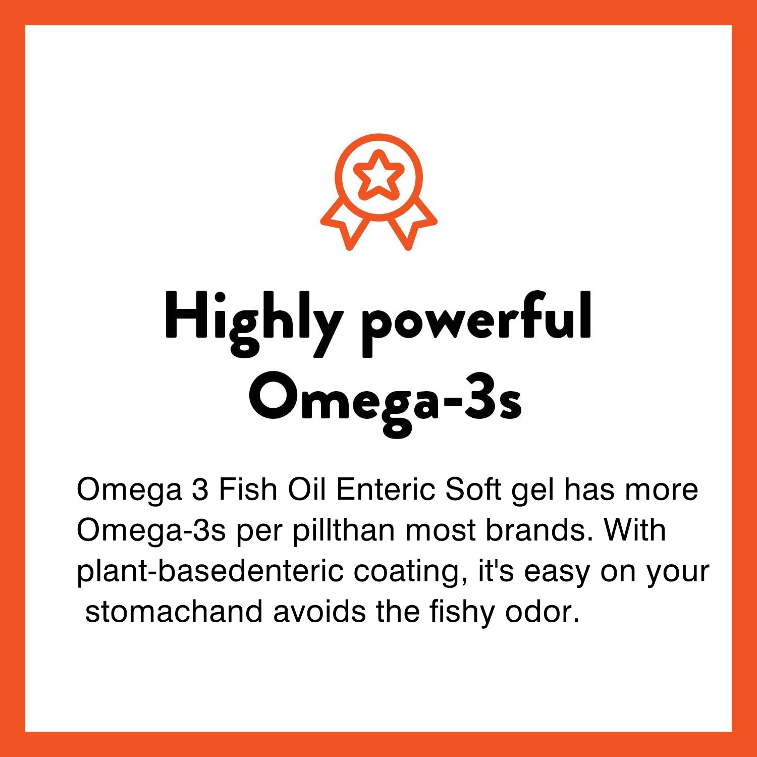 OEM Custom Natural Health Food Ultra Concentrated Enteric Coated Fish Oil Omega 3 Soft Gel