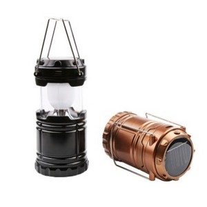 Solar led rechargeable camping lantern lamp G85 portable plastic lantern