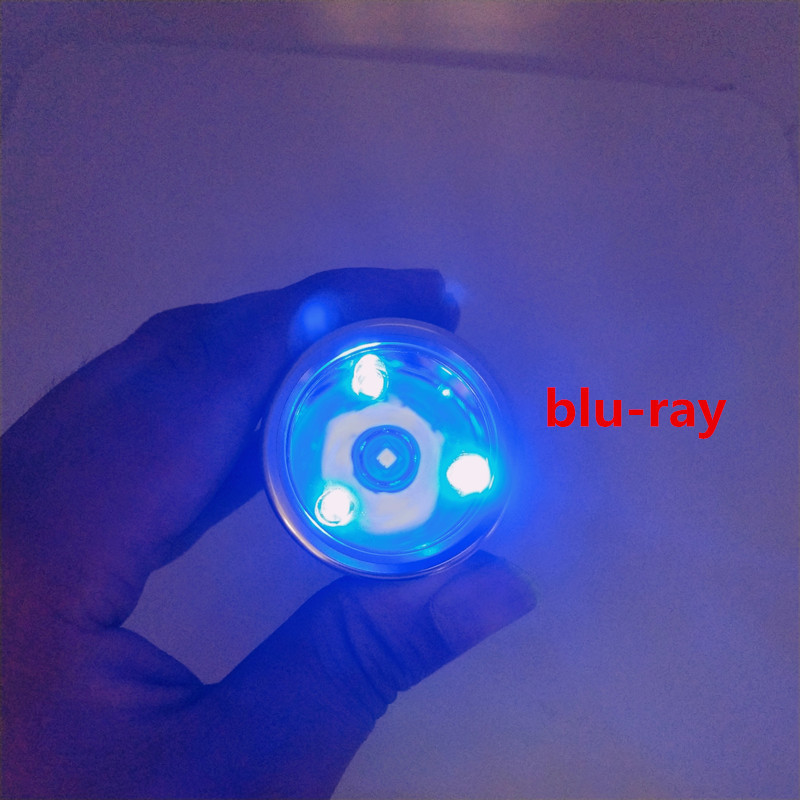 Multi-function strong light led flashlight usb rechargeable red light green ray flashlight.