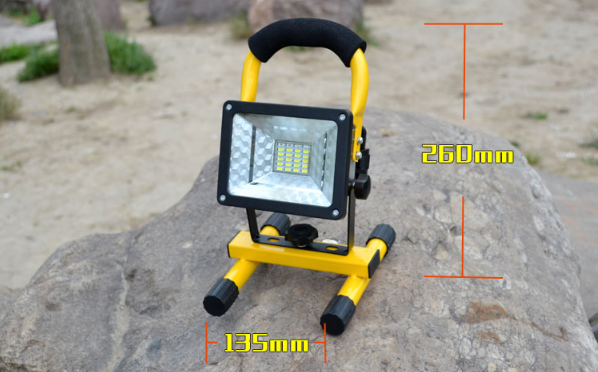 High Quality Outdoor Portable Led Flood Light 10w 20w 30w  Rechargeable Floodlight, Rechargeable