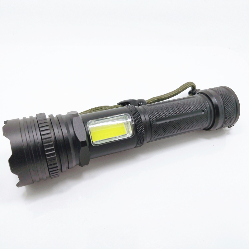 New XHP70.2 super bright flashlight USB rechargeable telescopic zoom power display LED flashlights 3000 lumen hand torch light