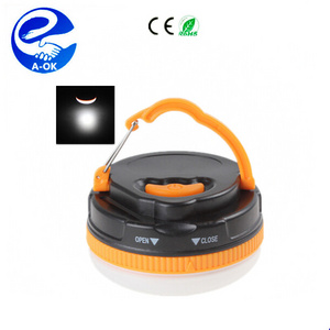 Hot Sale Portable 3 LED 180 Lumens Bright Hiking Camping Tent Lantern Lamp Light Fishing Outdoor Hanging Lantern