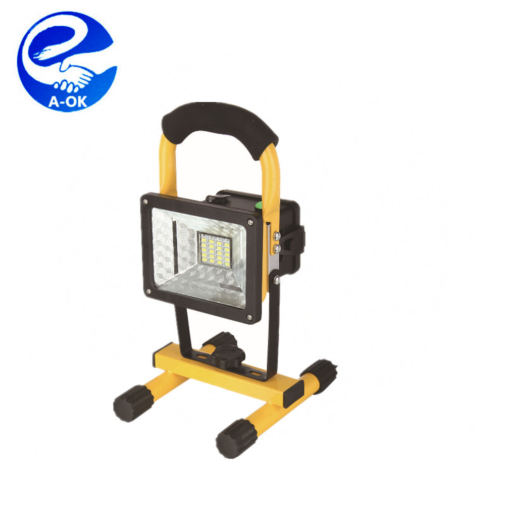 10watt rechargeable led cob flood light