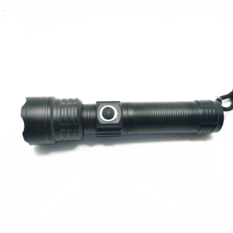 Xhp50 compact 10000 lumen zoom 300 m pen holder lightweight small 18650 battery camping patrol  flashlight