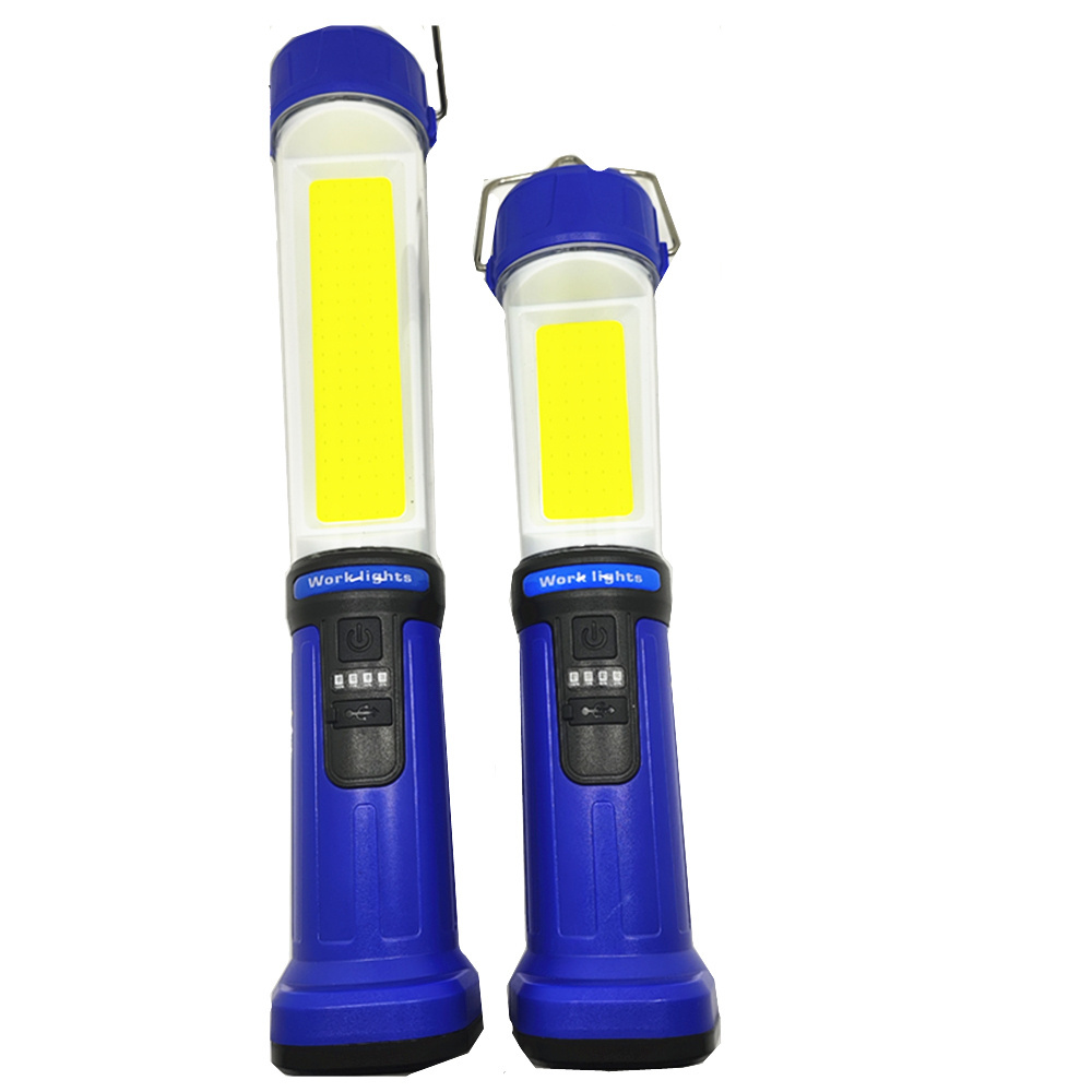 5000lm Magnetic Rechargeable Waterproof Handheld type C COB LED Work Light with charging base