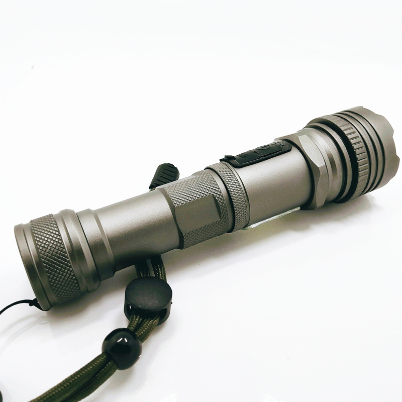 Tactical longest shooting distance 2000 meters white laser  p70 flashlight torch red hand flash light for searchi