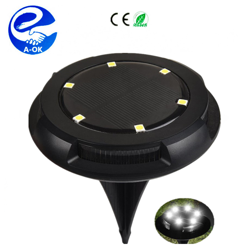 floor recessed light solar LED Garden Landscape Inground Light Outdoor Solar buried Lamp brick underground light