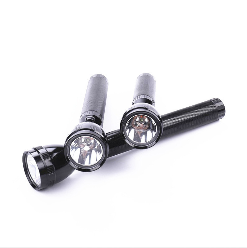 Middle East Aluminum Rechargeable  Security Rechargeable Torch Flashlight