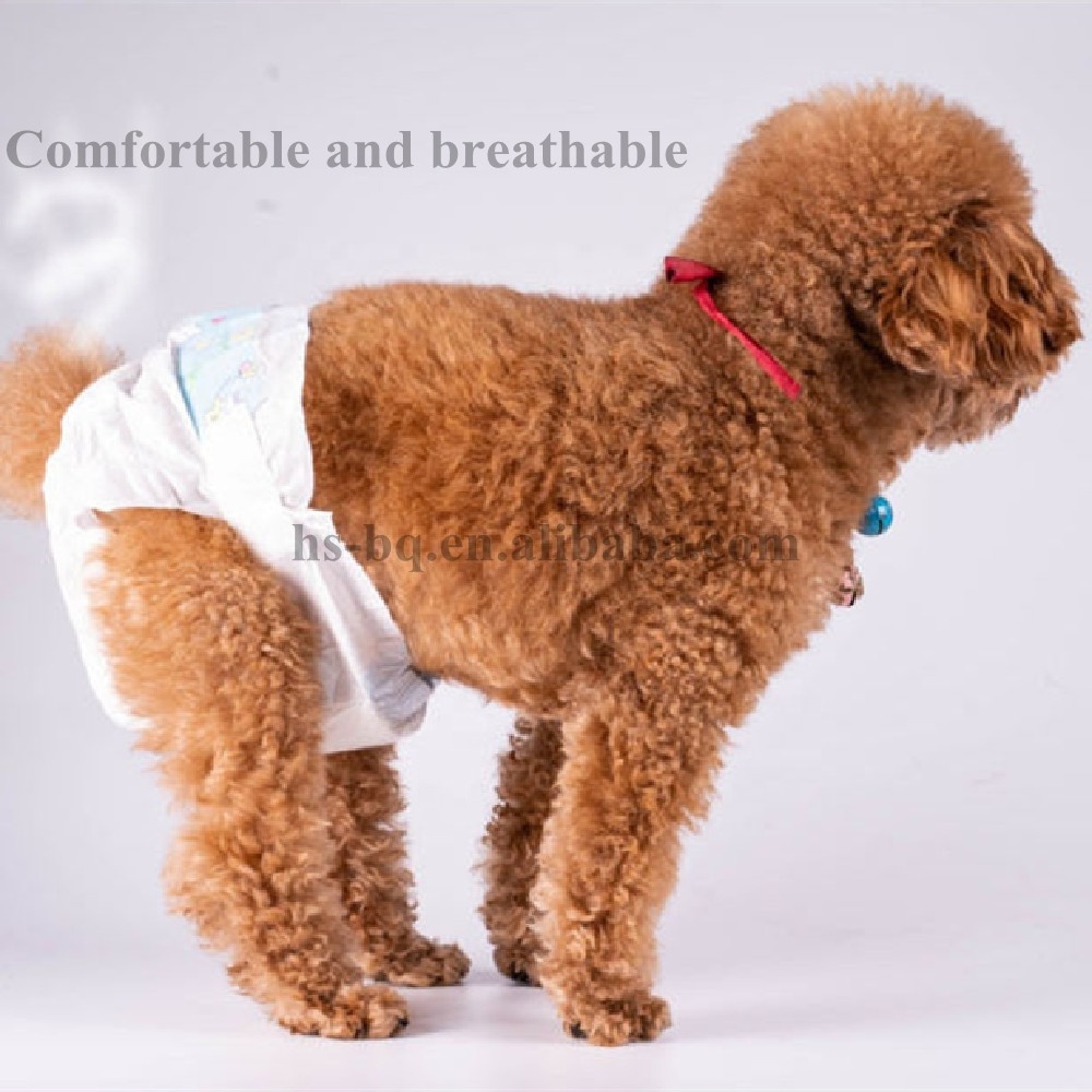 Absorption Pet Diapers For Male Dogs Cotton Wrap Diapers Manufacturer In China