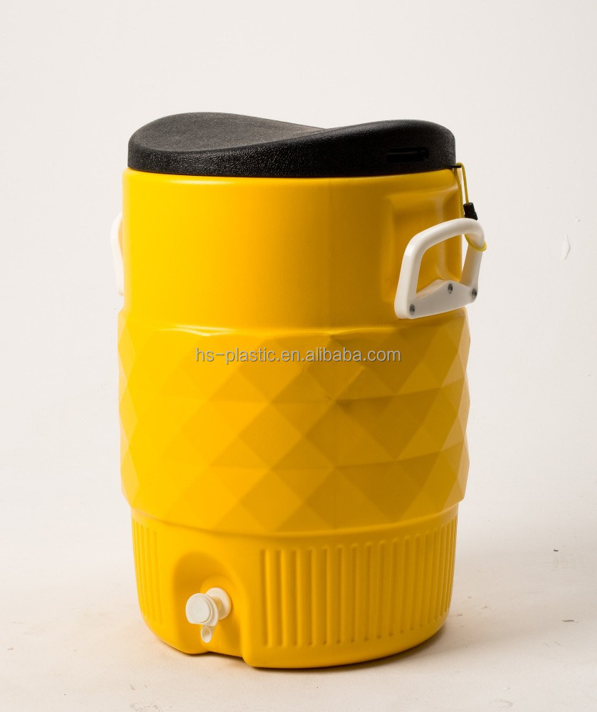 Plastic cooler box jug  with  insulated outdoor ice cooler Box /water cooler jug for ice chest