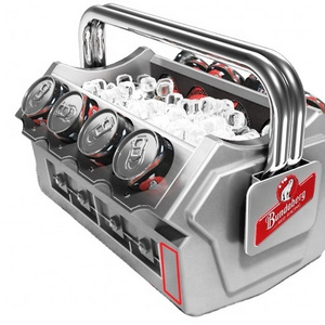 HS Plastic Engineer can Cooler for wine or beer of The Party Insulated CANS PE ice chest for wine and beer holder ice box