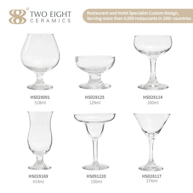 Custom Logo High Quality Long Stem Clear Crystal Glasses Wine Glasses Goblet Restaurant Wine Glasses