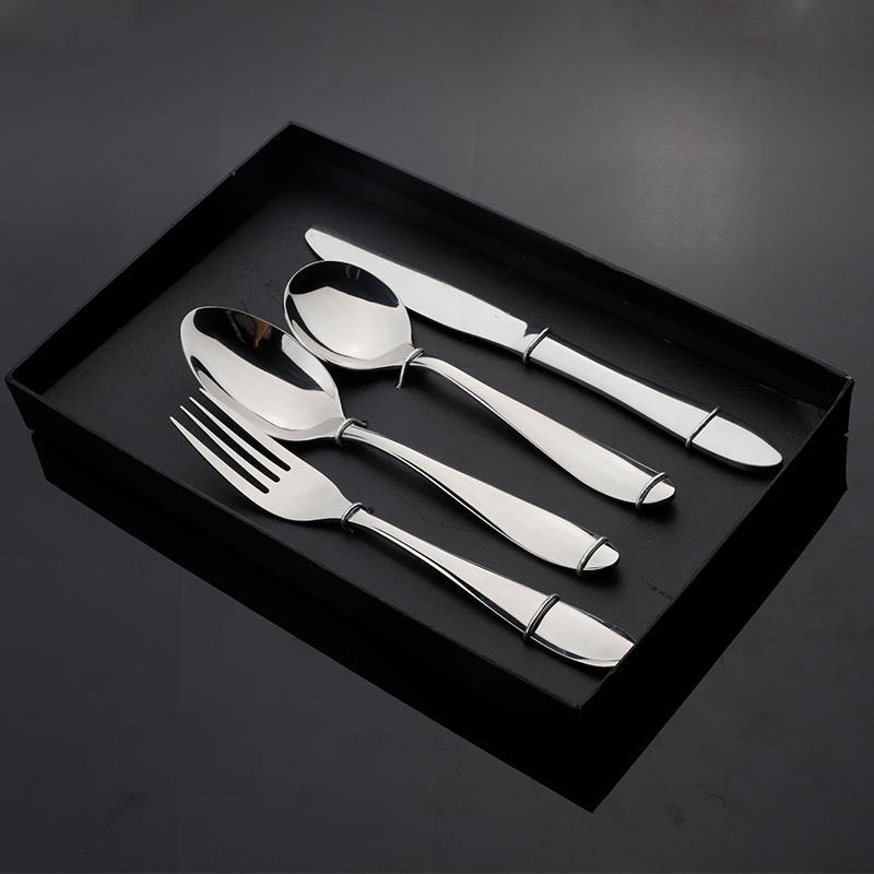 Hosen Best Flatware Brands Spoon Sets knife and fork Silver Stainless Steel Cutlery Set