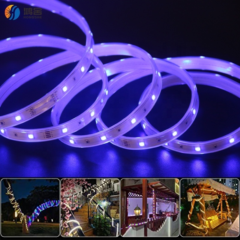 New Arrival Portable Greenest Amazon Solar LED Strip Lamps Outdoor Christmas Decorative Camping Party Lights