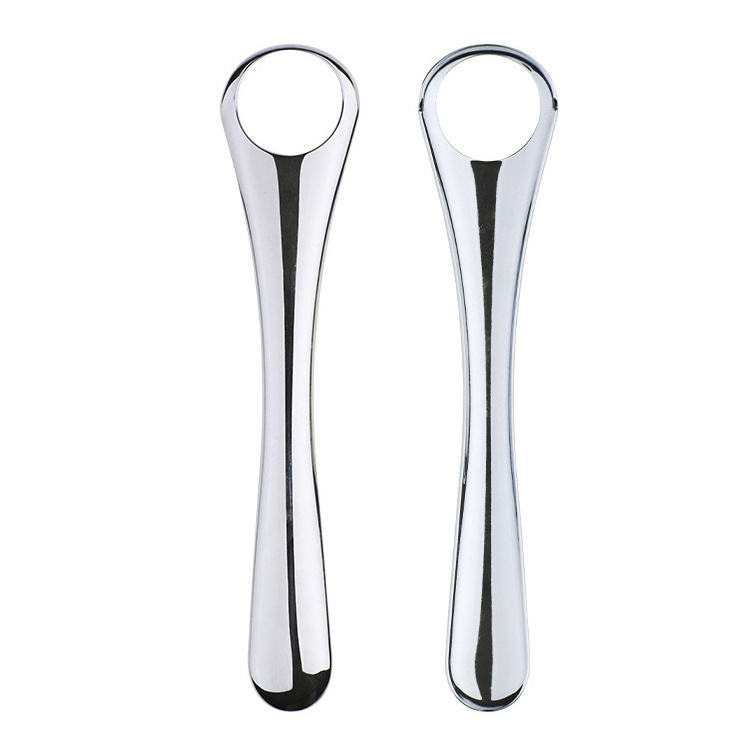 2023 Wholesale Tongue Scraper Oral Hygiene Remover Stainless Steel Tongue Cleaner With Metal Case