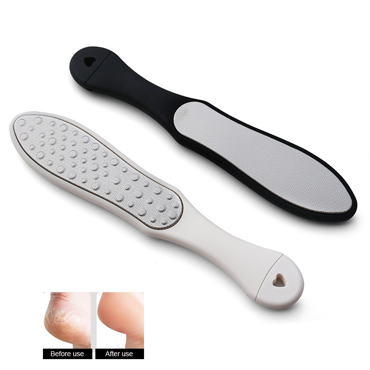 2024 Professional Double Sided Stainless Steel Foot File Foot Grinder Pedicure Rasp Callus Remover